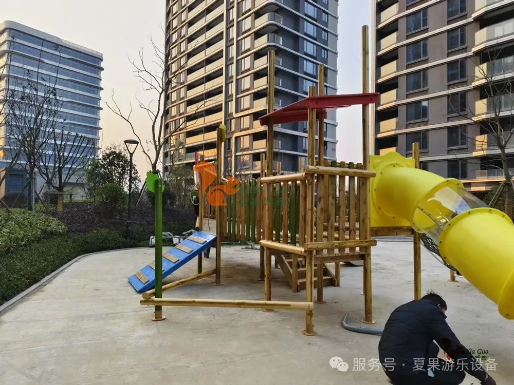 浙江寧波明賢府小區(qū)兒童游樂設施項目案例(圖5)