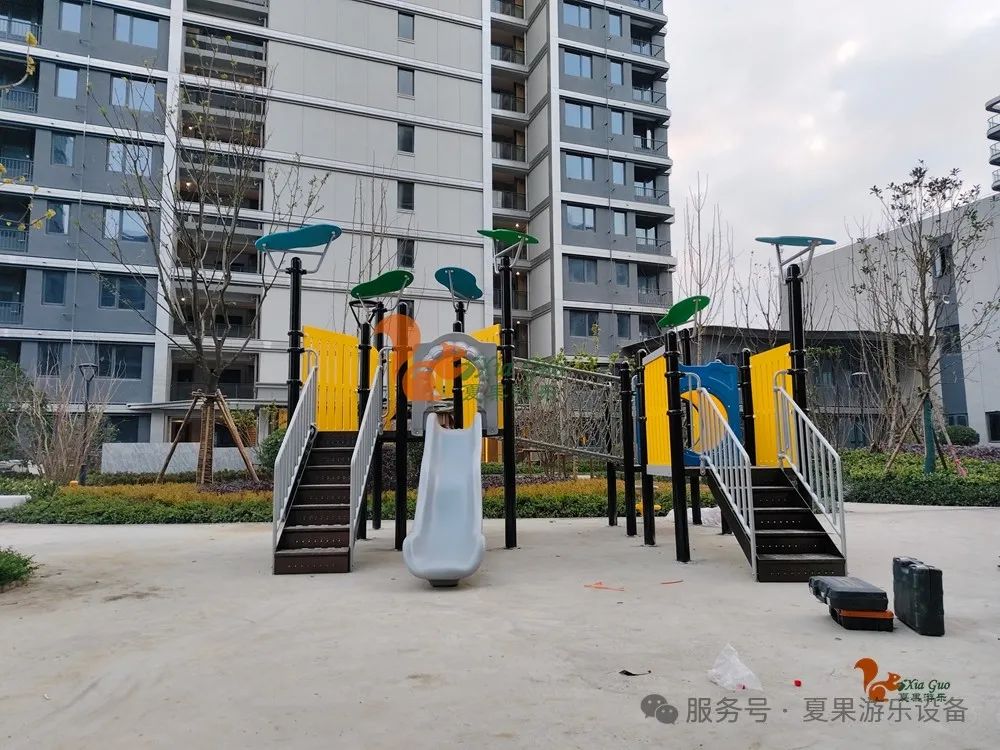浙江寧波明賢府小區(qū)兒童游樂設施項目案例(圖8)