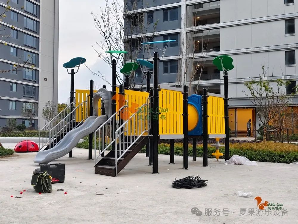 浙江寧波明賢府小區(qū)兒童游樂設施項目案例(圖9)