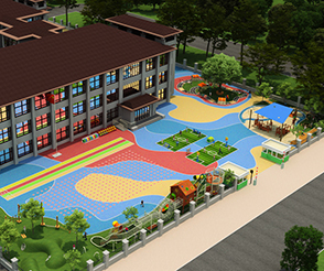学校公园儿童游乐设施