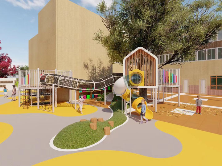 幼儿园操场室外组合游乐设施