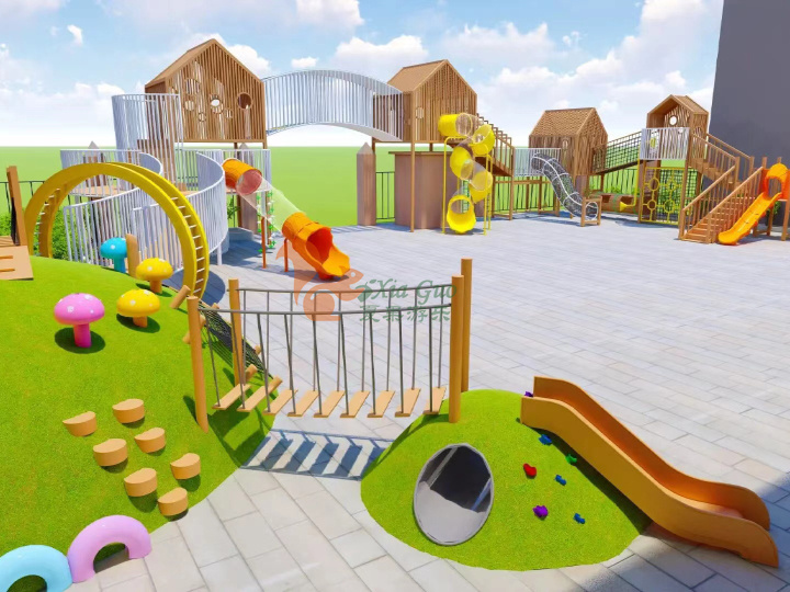 幼儿园木质乐园设计方案