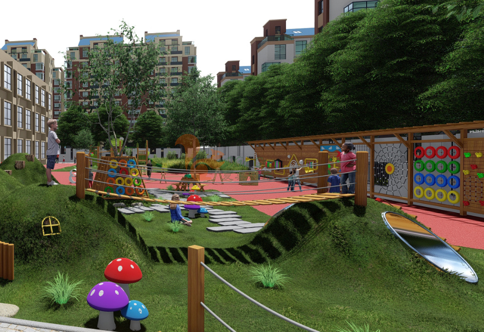 幼儿园户外拓展乐园规划设计