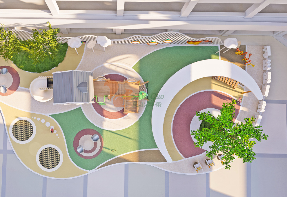 幼儿园小型木质乐园规划设计