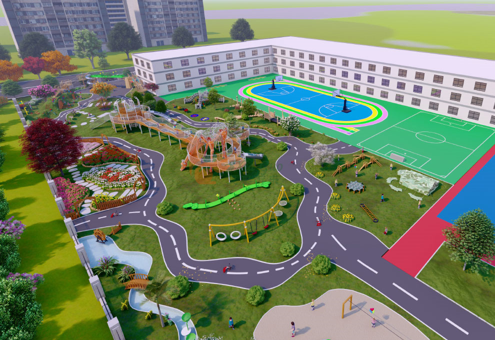 幼儿园室外游乐场规划设计方案