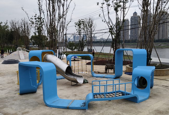 浙江金華公園滑梯項目案例