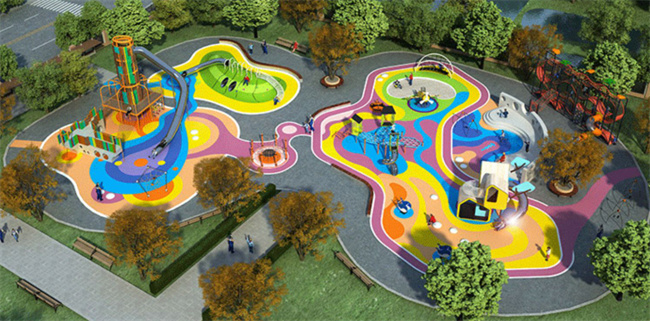 小区儿童游乐区如何设计规划布置才合理?(图3)